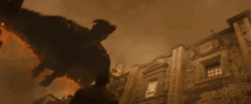 Rodan Godzilla GIF