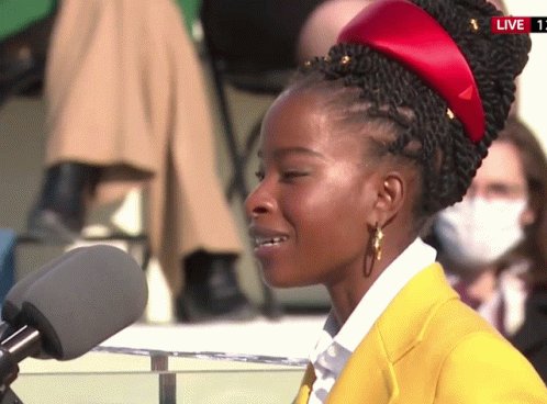 Amanda Gorman Inauguration GIF