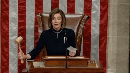 Nancy Pelosi Shh GIF