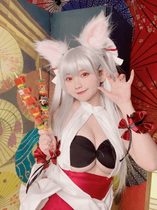 コスプレイヤーSharksame（鯊魚SAME）のTwitterGIF2