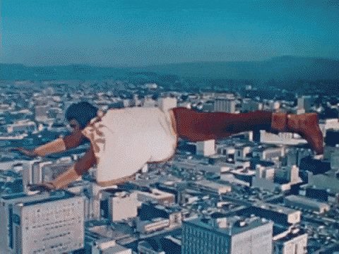 flying captain marvel GIF by Warner Archive