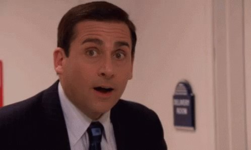 Surprised The Office GIF