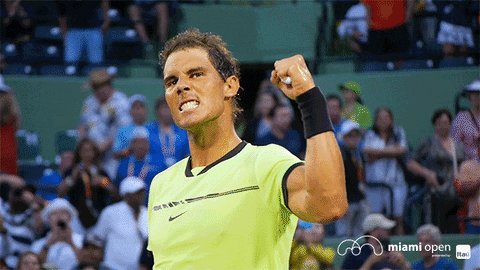 rafael nadal yes GIF by Miami Open