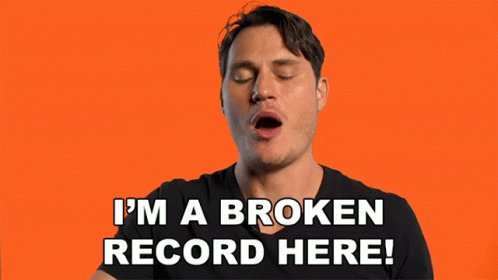 Im ABroken Record Here Jere...