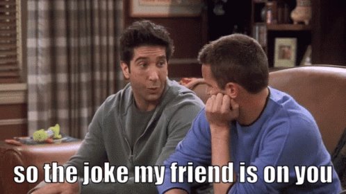 Friends Ross Geller GIF