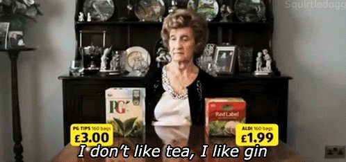 tea drinking GIF