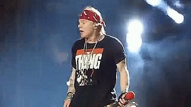 Happy early Birthday to W. Axl Rose    