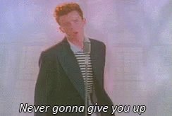 The only way to wish Rick Astley a happy birthday is by rickrolling everyone you know. 