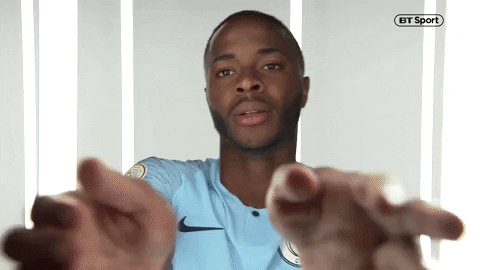 raheem sterling dancing GIF by BT Sport