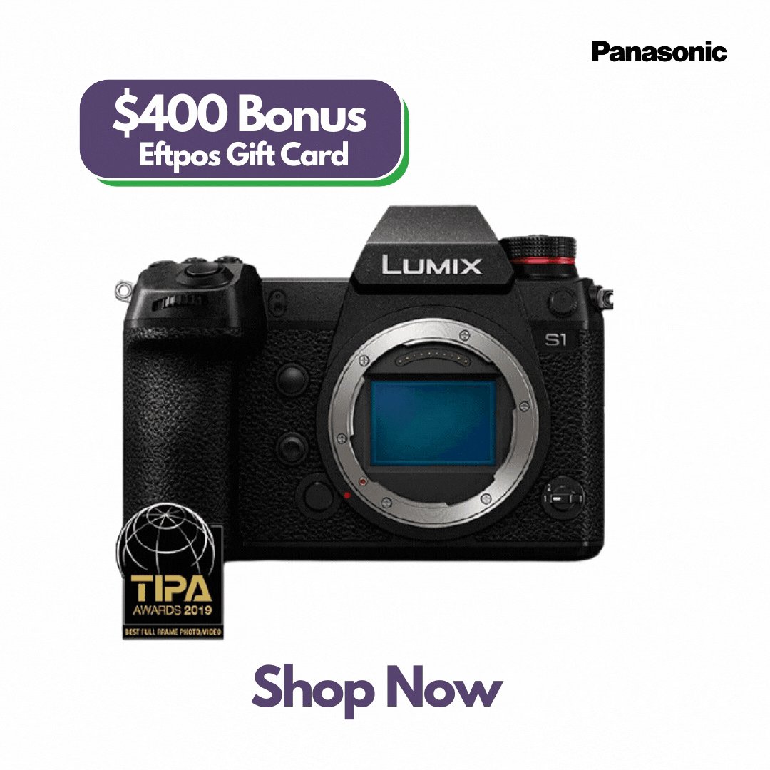 Ultimate Hybrid: Professional Video, Stunning Stills.
Purchase a Panasonic Lumix S1 and Receive $400 Bonus EFTPOS Gift Card.
Buy Now! https://t.co/yr6M0UZulA
@PanasonicAU #lumix #sales #promo #photography #photo #Video #videoraphy https://t.co/Heaz6r9e4Q