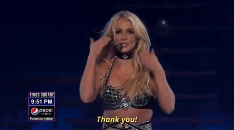 britney spears thank you GIF by New Year's Rockin' Eve