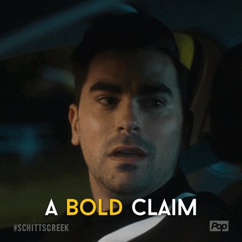 david rose a bold claim GIF...