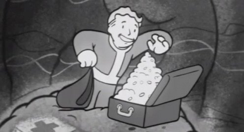 Sweet Loot - Fallout GIF