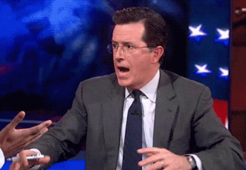 Colbert Boring GIF