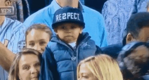 Respect Baby Tip Hat GIF