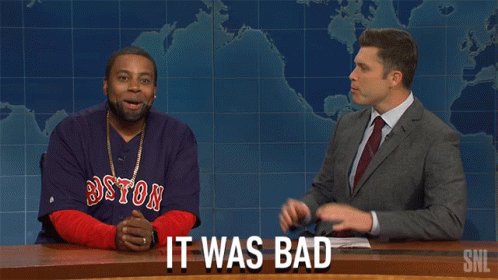 It Was Bad Horrible GIF