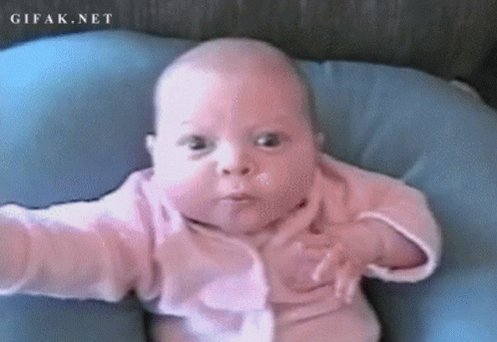 Baby Scared GIF