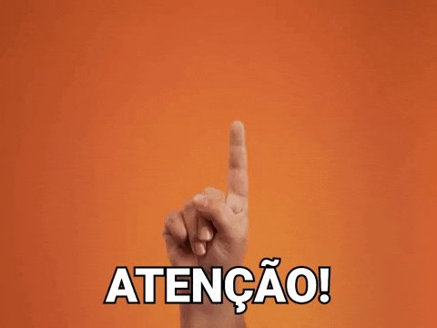 Gif mostra um dedo apontado para cima, com a legenda "A