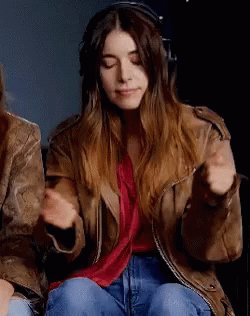 Happy birthday to danielle haim, rock god 