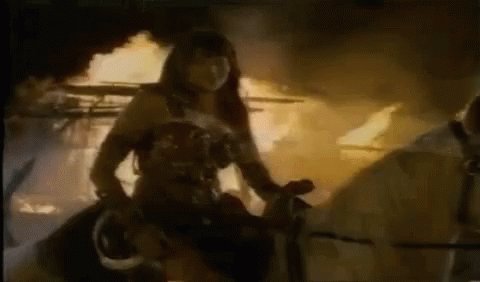 Xena Warrior Princess Fire GIF