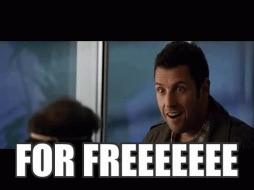 For Free Adam Sandler GIF