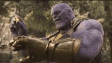 Thanos Avengers Infinity War GIF