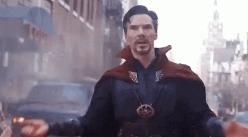 Dr Strange Infinity War GIF