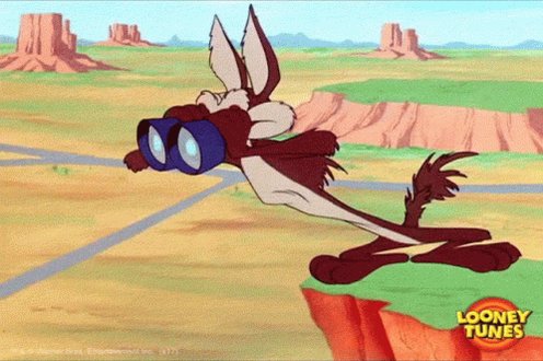 Looney Tunes Telescope GIF
