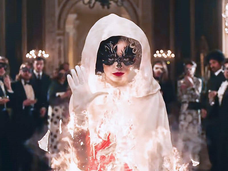 엠마 스톤 (출처 : @ inhighsummer) 영화 크루엘라 (Cruella, 2021)Translate post