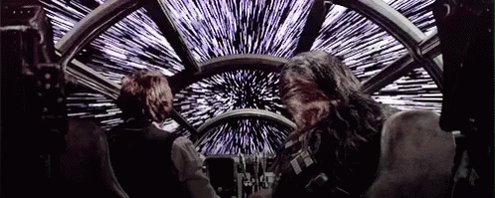Jump To Hyperspace - Star Wars GIF