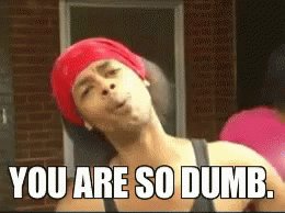 Really Dumb Hide Yo Kids GIF