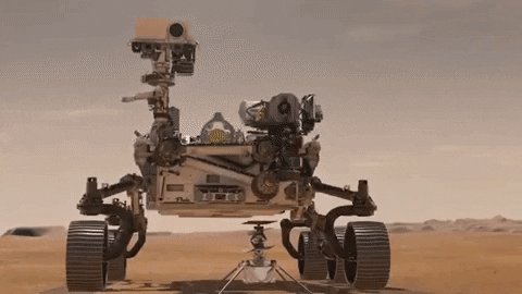 Ingenuity, the Mars Helicopter I carry, is working as expected. I’m currently charging it, but once I set it down, it’ll rely solely on its solar panels. If it survives the brutally cold Martian nights, the team will attempt flight. https://t.co/8pksN06ZwP #CountdownToMars https://t.co/80kEoww0QU