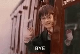 Goodbye Harrypotter GIF