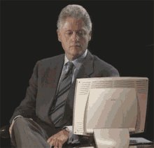 Bill Clintion President GIF