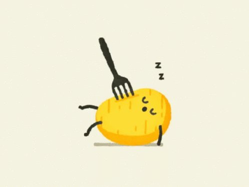 Fork Sleeping GIF