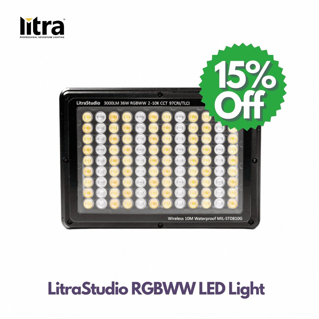 Up to 15% Off LitraStudio RGBWW LED Light.
Boasting over one million unique colours and an uncompromised colour accuracy, the LitraStudio RGBWWW LED Light delivers impeccable results.
Shop Now! https://t.co/K1rwaZD41E
#photograghy #videography #Sales #Promo #discount #litra https://t.co/hrANdNQPtS
