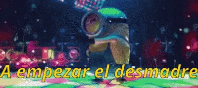 Minions Desmadre Fiesta Baile GIF