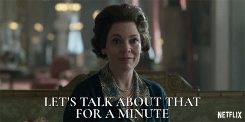 Olivia Colman Queen Elizabeth II GIF