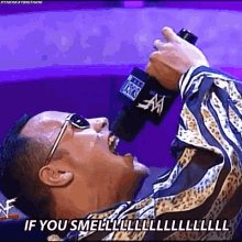 The Rock If You Smell GIF