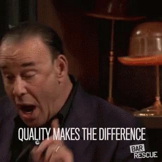 Quality Makes The Difference Shocked GIF