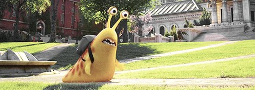 永田 モンスターズ ユニバーシティに出てきた歩くのがめちゃくちゃ遅いナメクジのモンスター やっと教室に着いたら 今年度の授業は終わり と言われて わははははは みたいな空気になってたけど 俺はずっと 笑い事じゃないだろ と思ってるよ