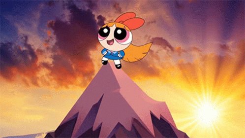 Topo Da Montanha Blossom GIF