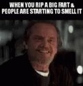 Fart Grin GIF