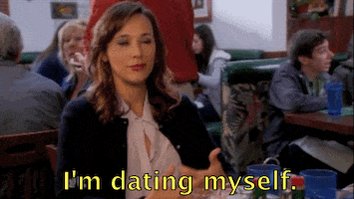 When my grandma asks while I\m still single... 

Happy Birthday, Rashida Jones! 