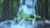 Kermit Water GIF