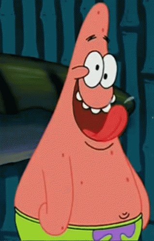 Patrick Crazy Talk GIF