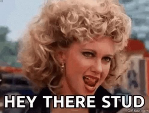 Hey There Stud Tease GIF