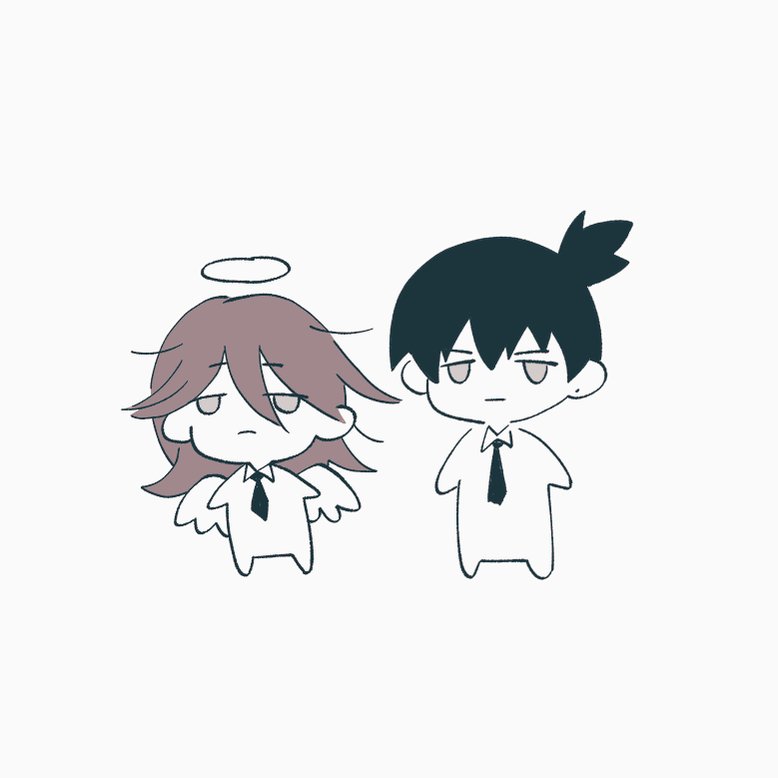 .korina🍮☕ (@mrpuripurin) on Twitter photo 2021-03-03 16:30:39 👼👔 #chainsawman #チェンソーマン 👼👔 #chainsawman #チェンソーマン