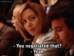 Flirting And Negotiation GIF