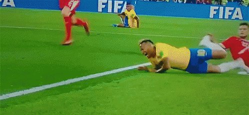 Neymar Rolling Falling GIF